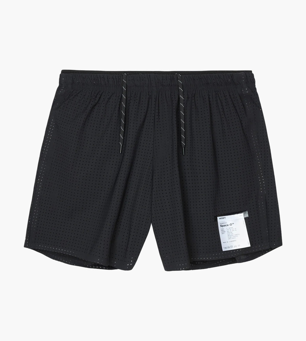 Satisfy S26 Space-O 5 Shorts Black