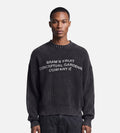 Bram's Fruit Stamp Knit Charcoal Black