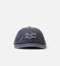 Corridor Washed Script Cap Black