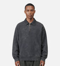 Carhartt WIP Lambert Polo Sweater Black