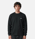 Obey League Thermal Longsleeve Dusty Black Limo