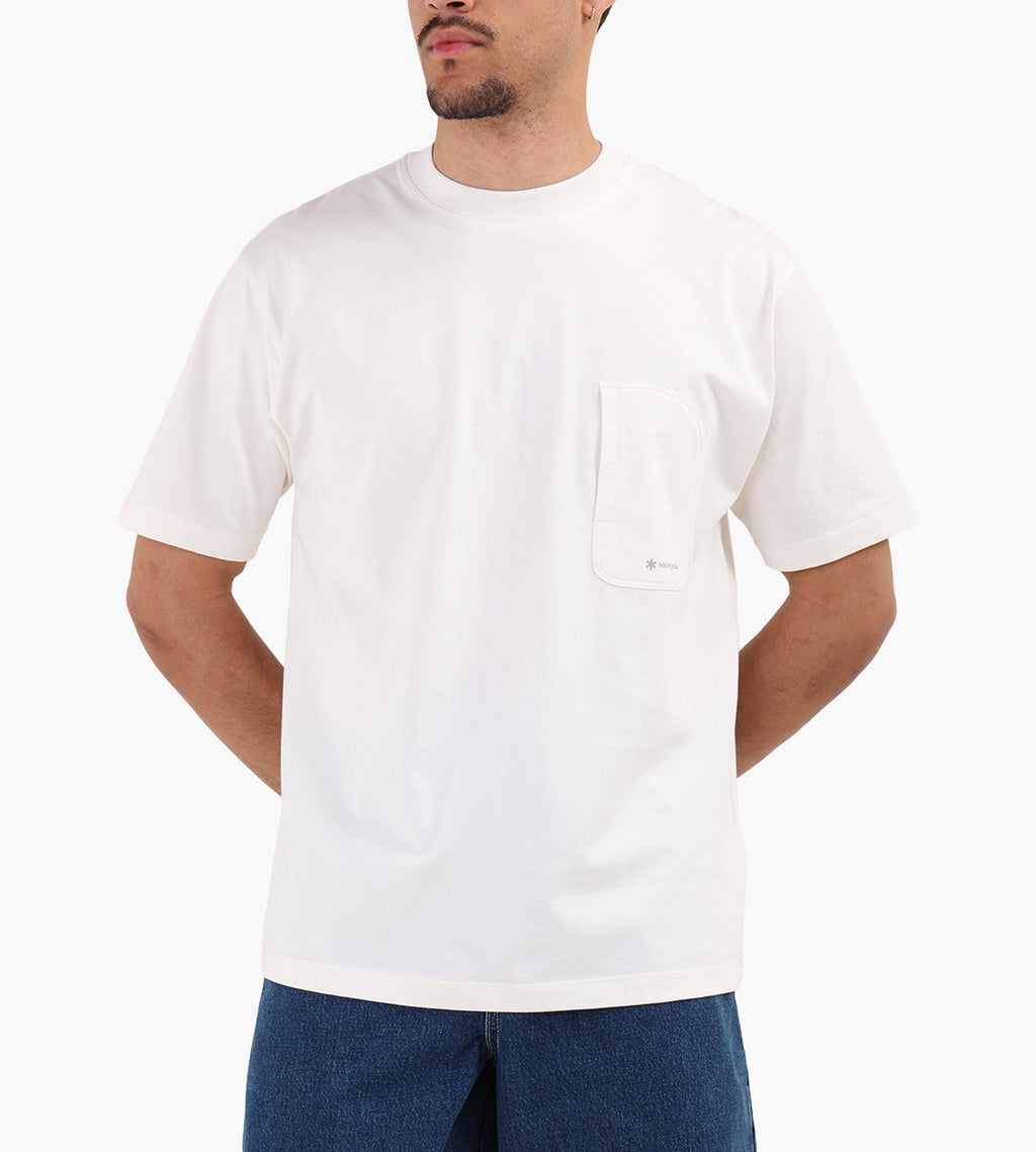 Snow Peak OG Mercerized T-Shirt Off White