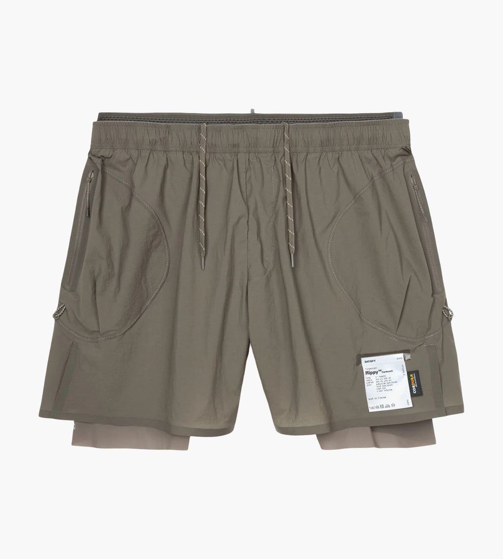 Satisfy Rippy Cordura 5 Shorts Morel