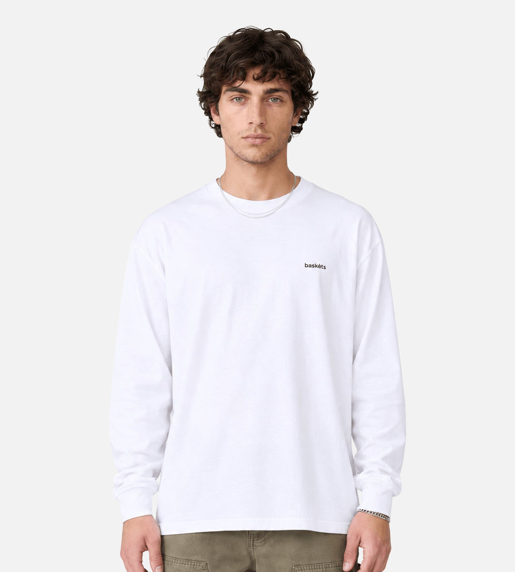 Baskèts Modern Essential Longsleeve White