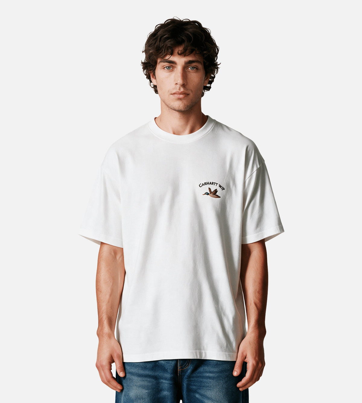 Carhartt WIP Animated Ducks T-shirt White