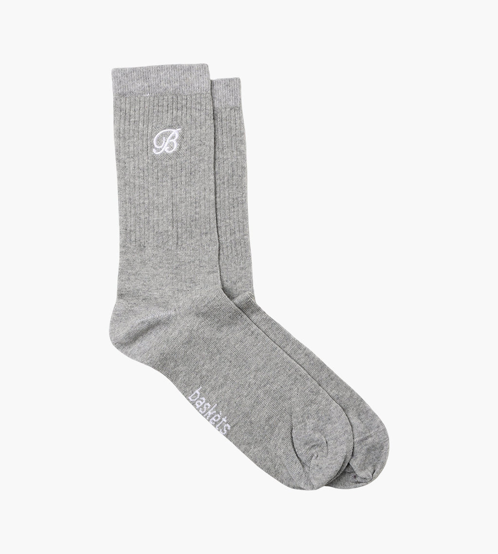 Baskèts Socks Grey Melange