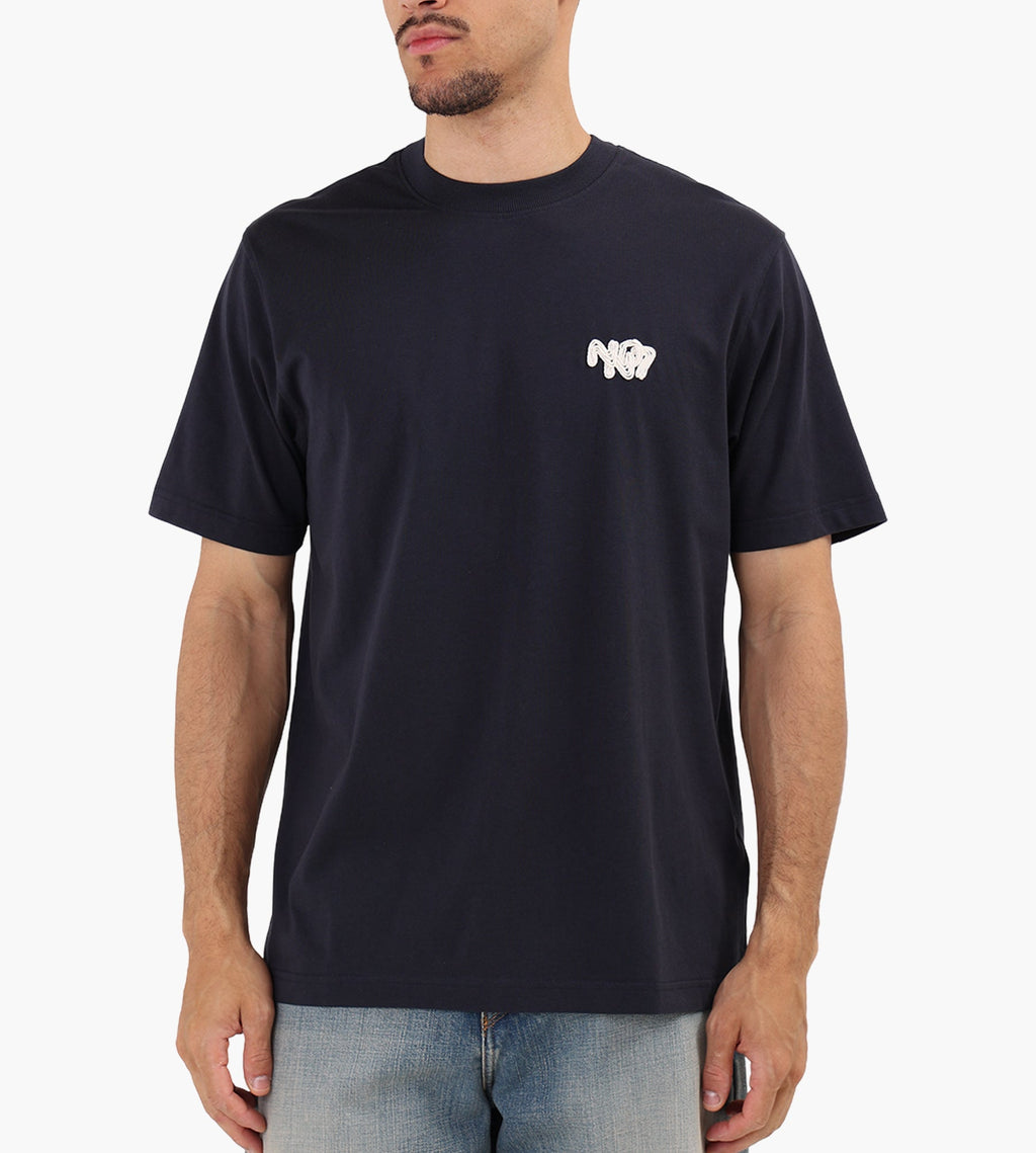 NN.07 Adam APP Tee 3209 Deep Navy