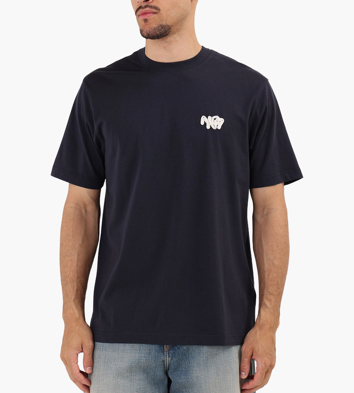 NN.07 Adam APP Tee 3209 Deep Navy