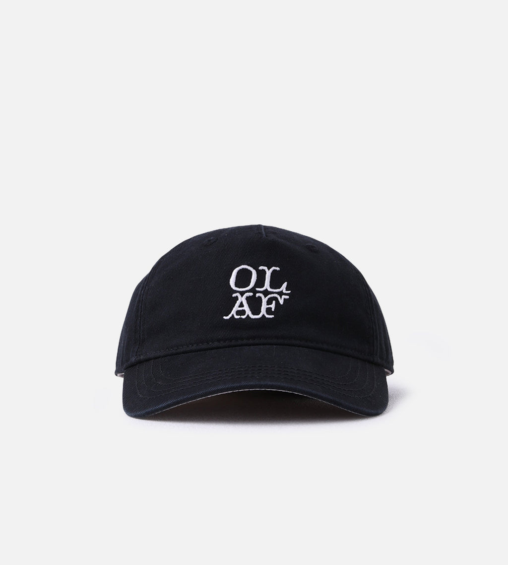 OLAF Washed Western Logo Cap Black