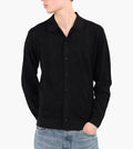 Filling Pieces Knit Longsleeve Breaking Bread Black