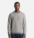 Obey Ian Faded Wash Sweater Grey Faded Wash