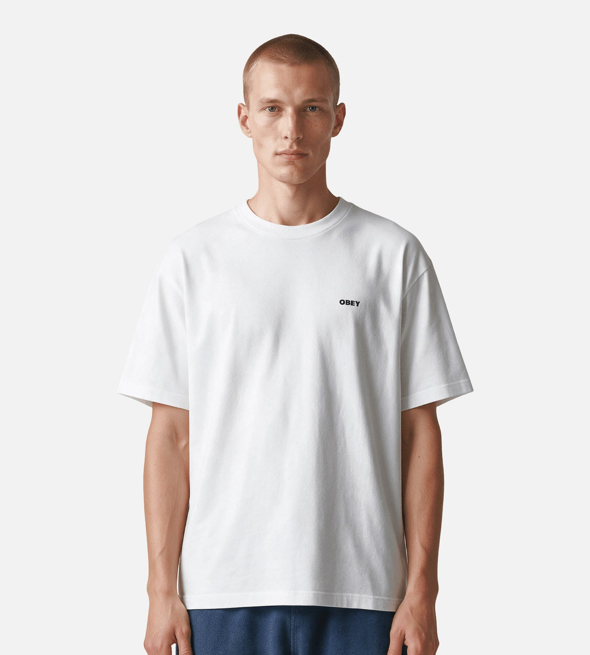 Obey Pastures Tee White