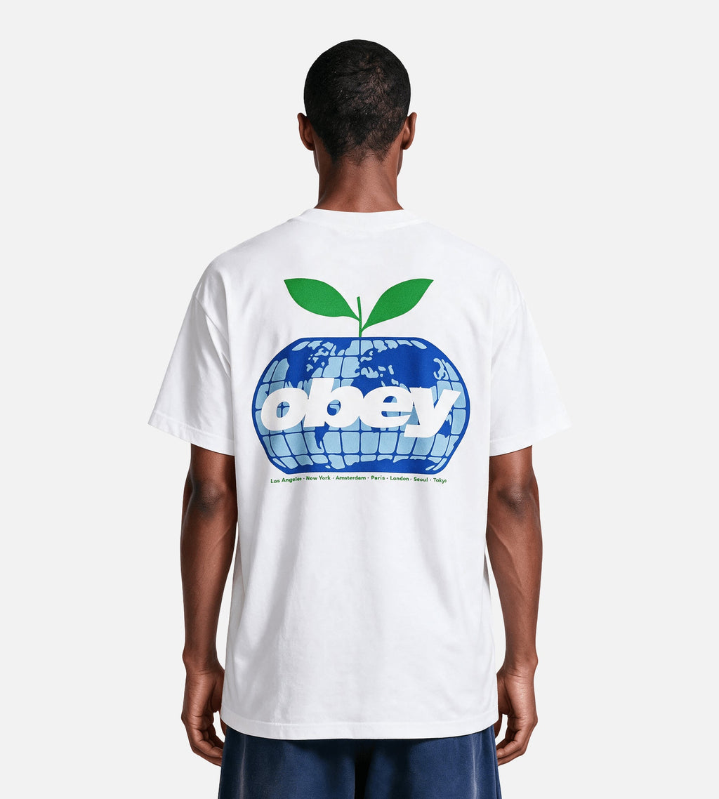 Obey Intercontinental Tee White