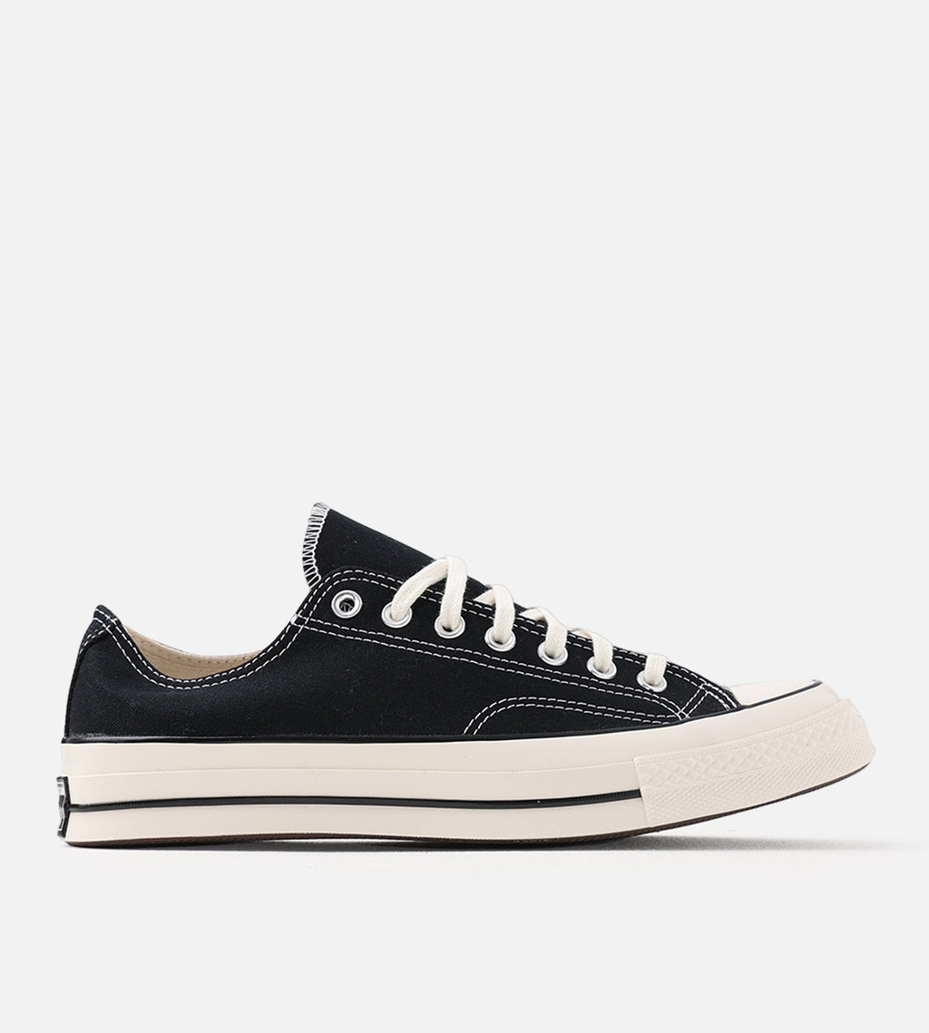 Converse Chuck 70 Low Canvas Black Black Egret