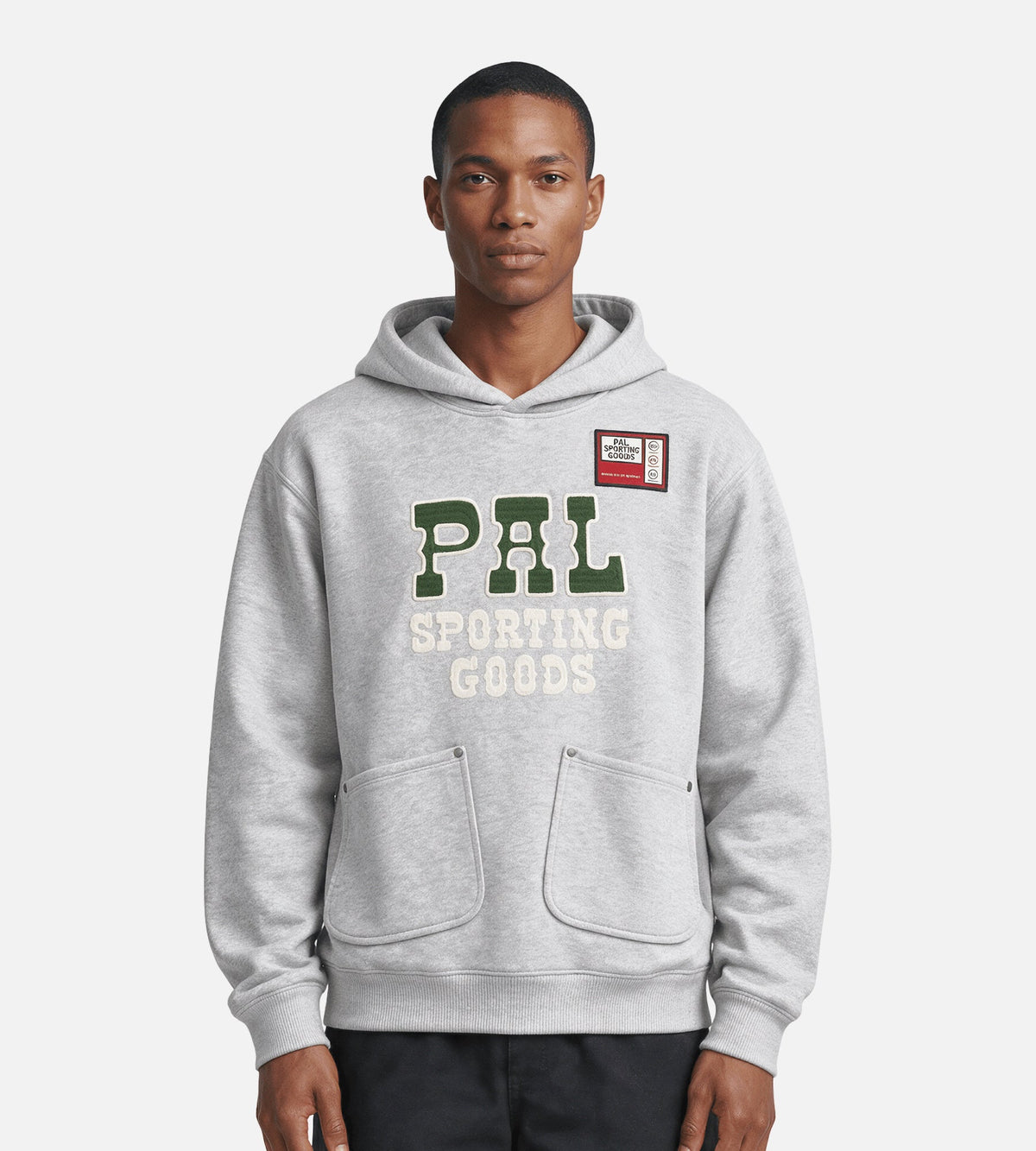 PAL Sporting Goods Tennessee Pocket Hoodie Light Gray Marl