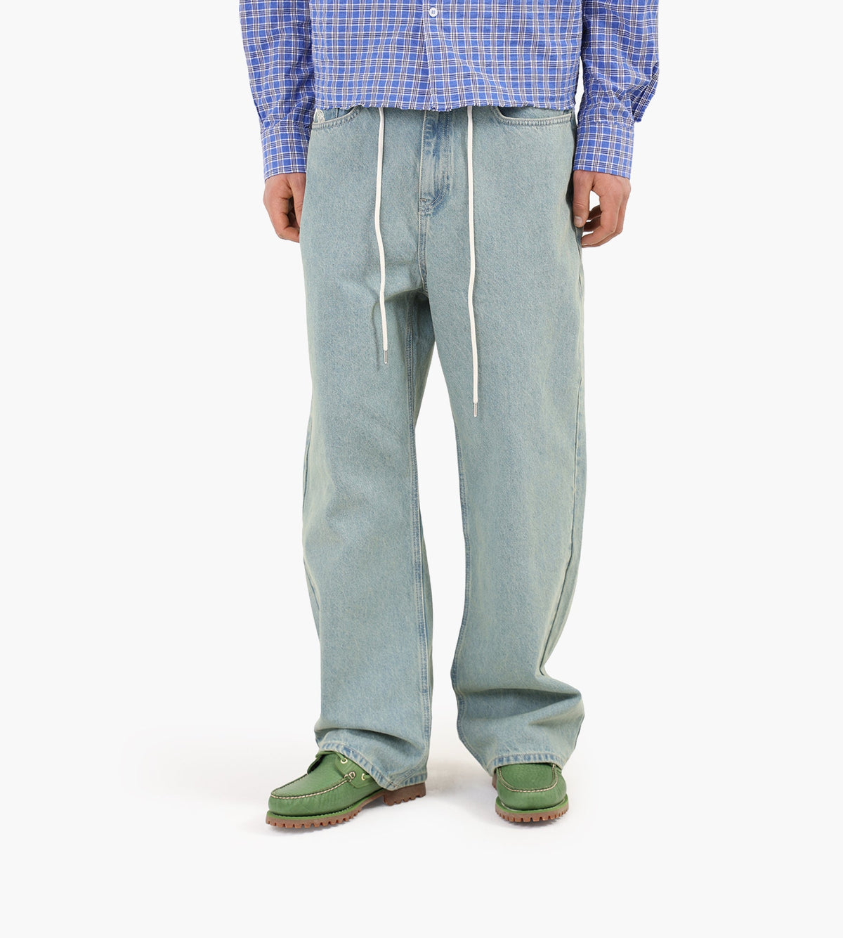 about:blank Relaxed Denim Jean Cotton Murky Wash