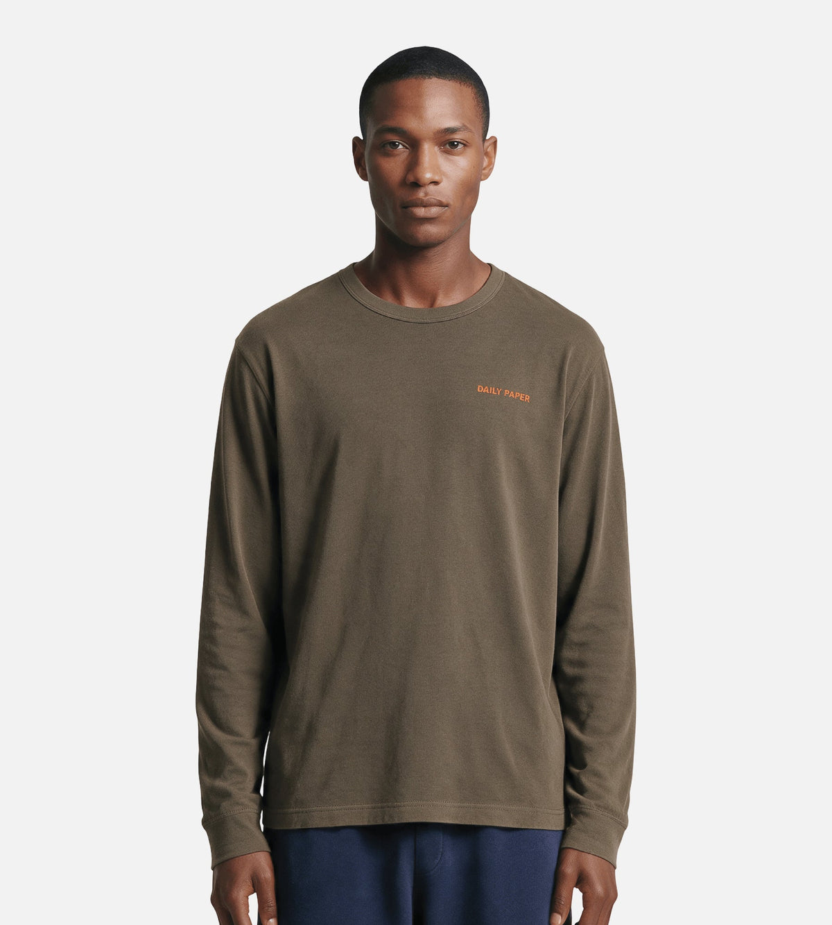 Daily Paper Slub Longsleeve Stone Gray
