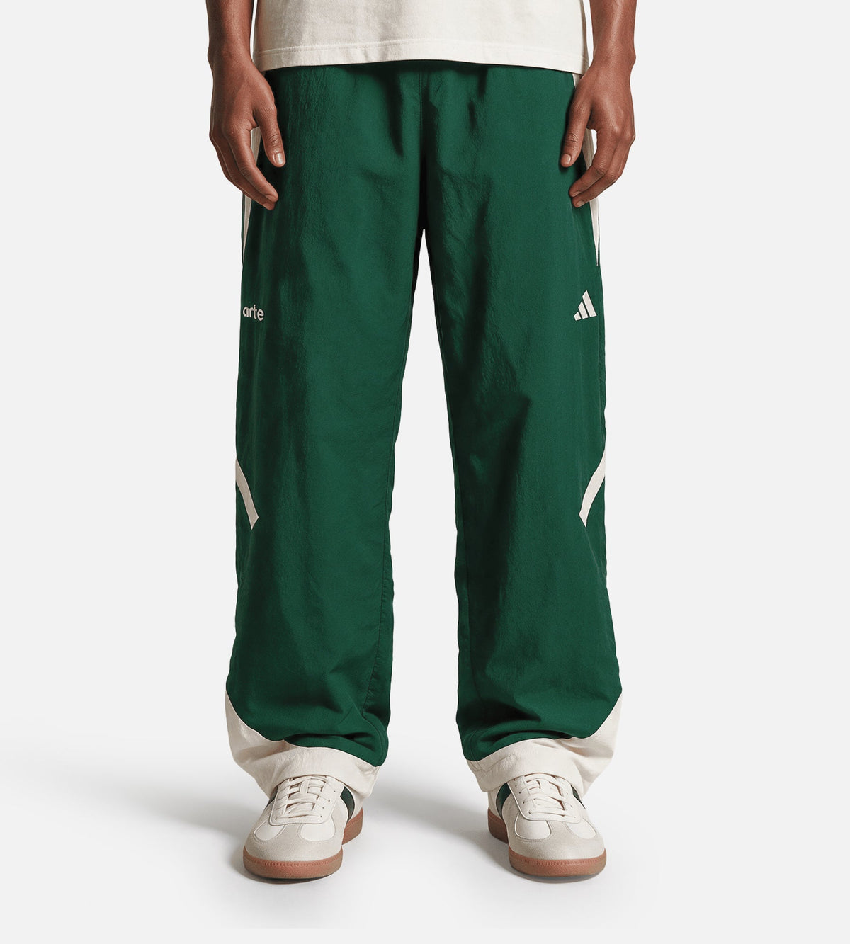 Adidas x Arte Zne Mm Track Pants Amagrn Owhite