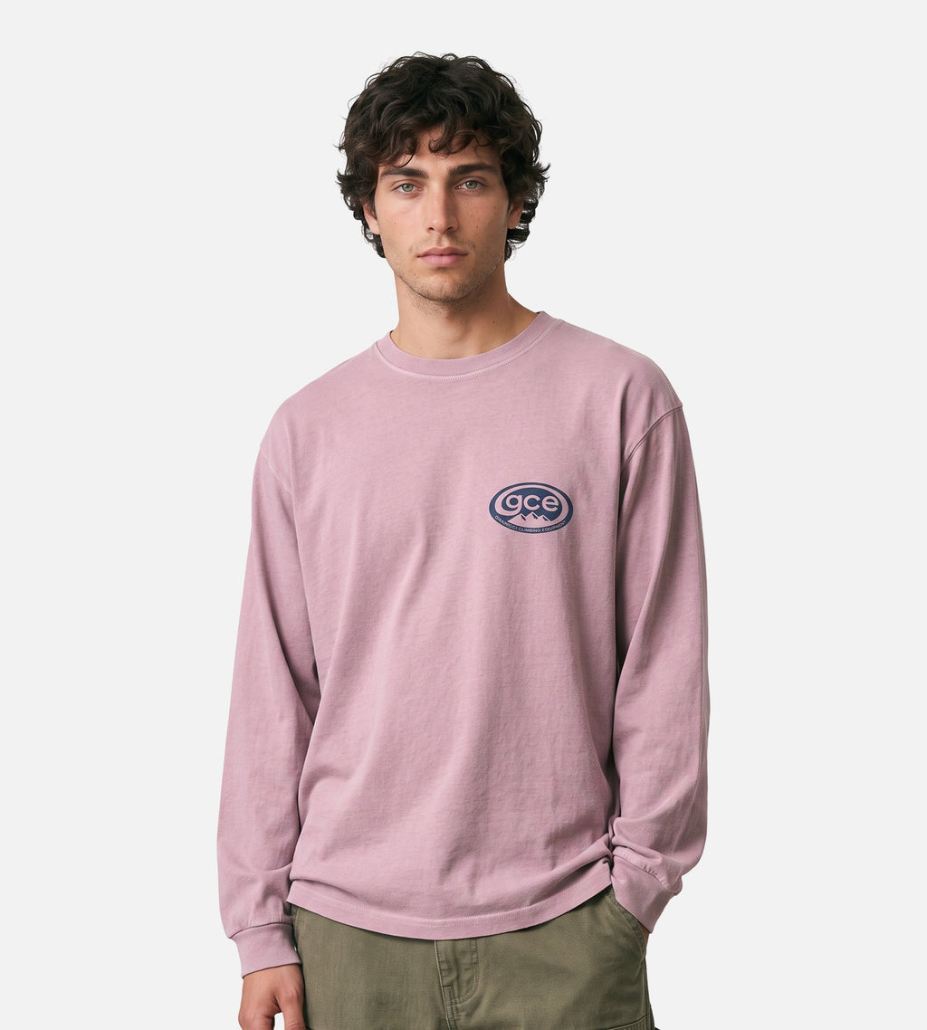 Gramicci GCE Longsleeve Pigment Dyed Lilac Pigment