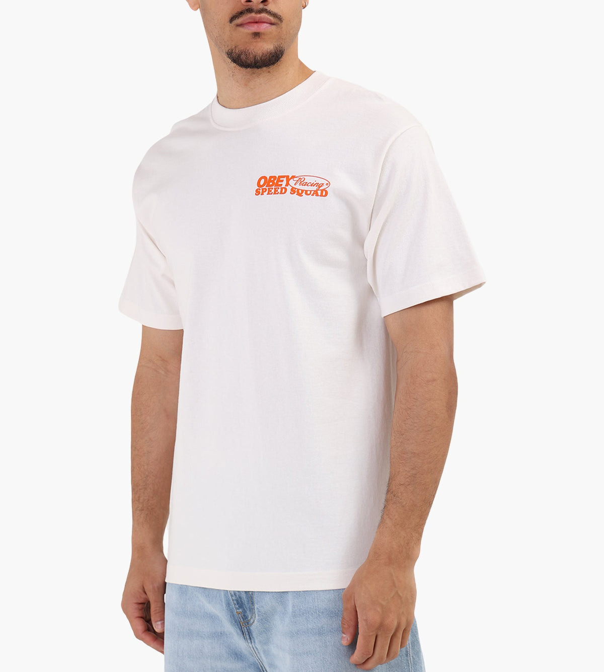 Obey Speed Squad Tee Vintage White