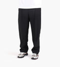 about:blank Everyday Pleated Trouser Polymix Black
