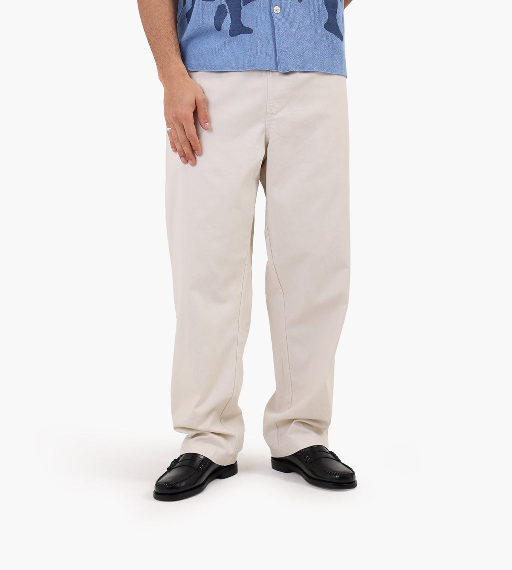 Obey Theo Easy Pant Birch Faded Wash