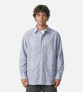 Arte Antwerp Striped Gallery Shirt Blue
