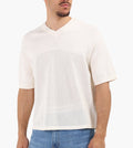 about:blank Knitted Baller Top Cotton Oat