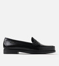 G.H. Bass Easy Weejun Larson Flag Black Lthr