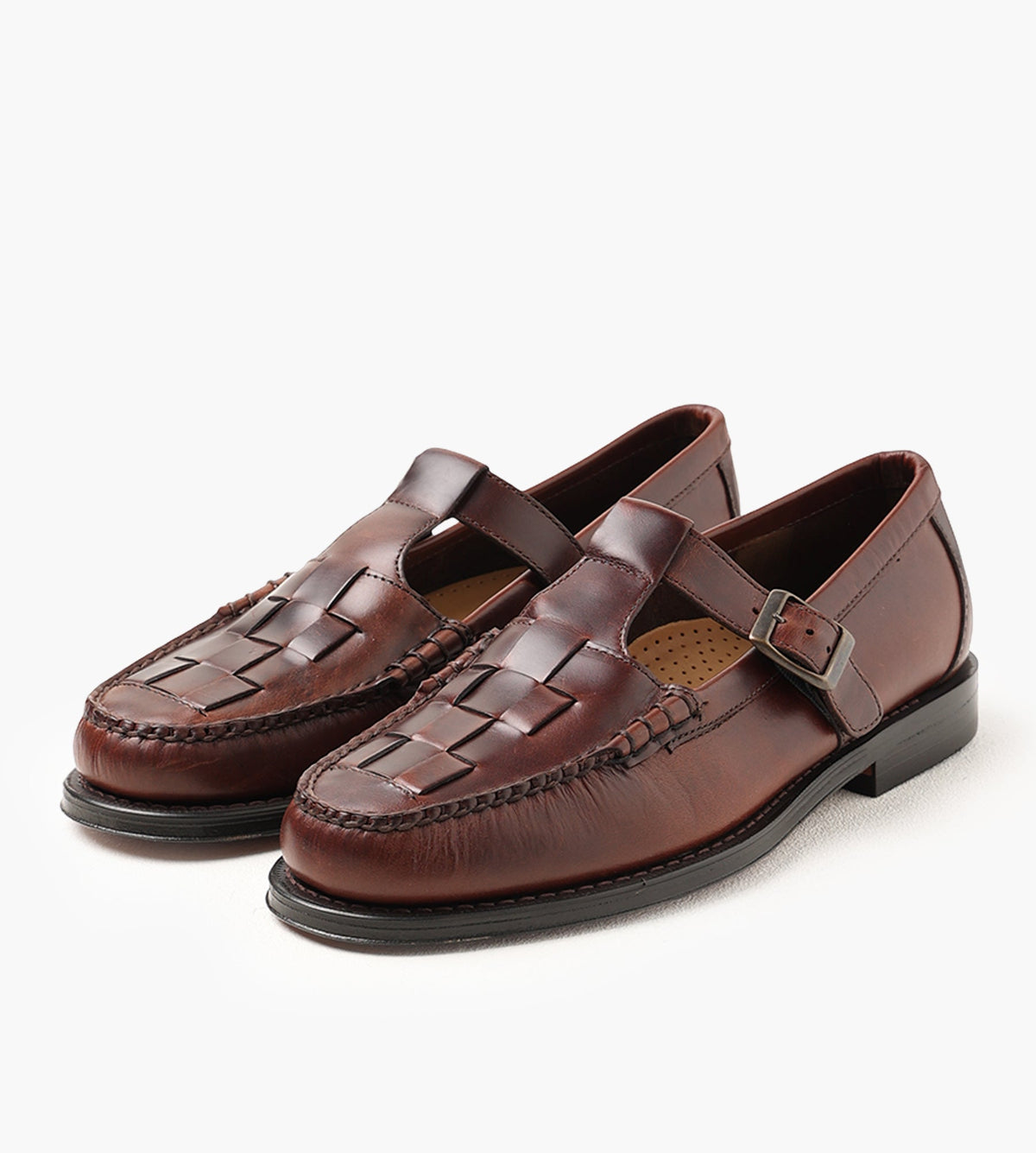 G.H. Bass Weejun Heritage Fisherman Chocolate Lthr