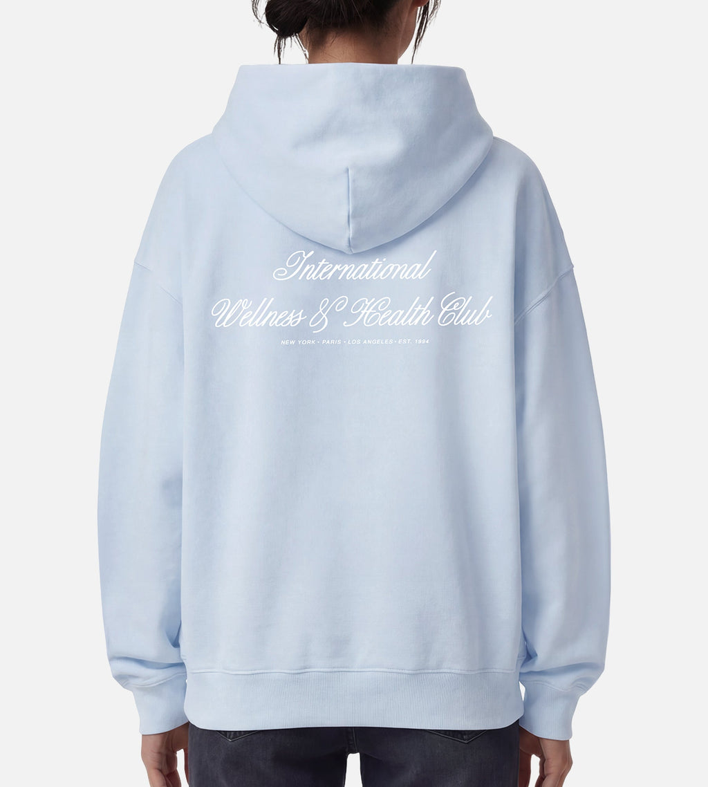 Sporty & Rich International Hoodie Mist