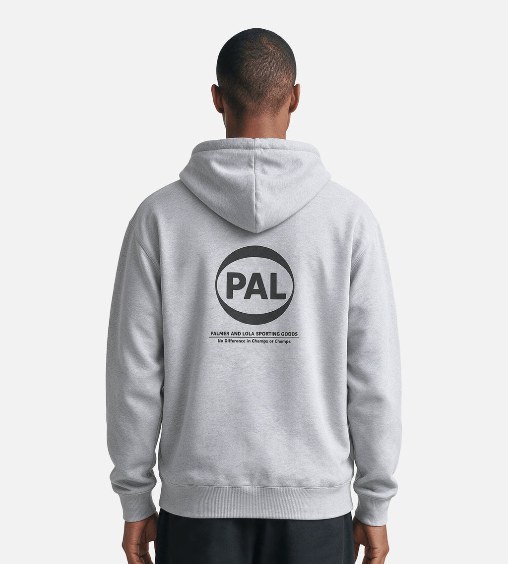 PAL Sporting Goods Ernest Full Zip Light Gray Marl