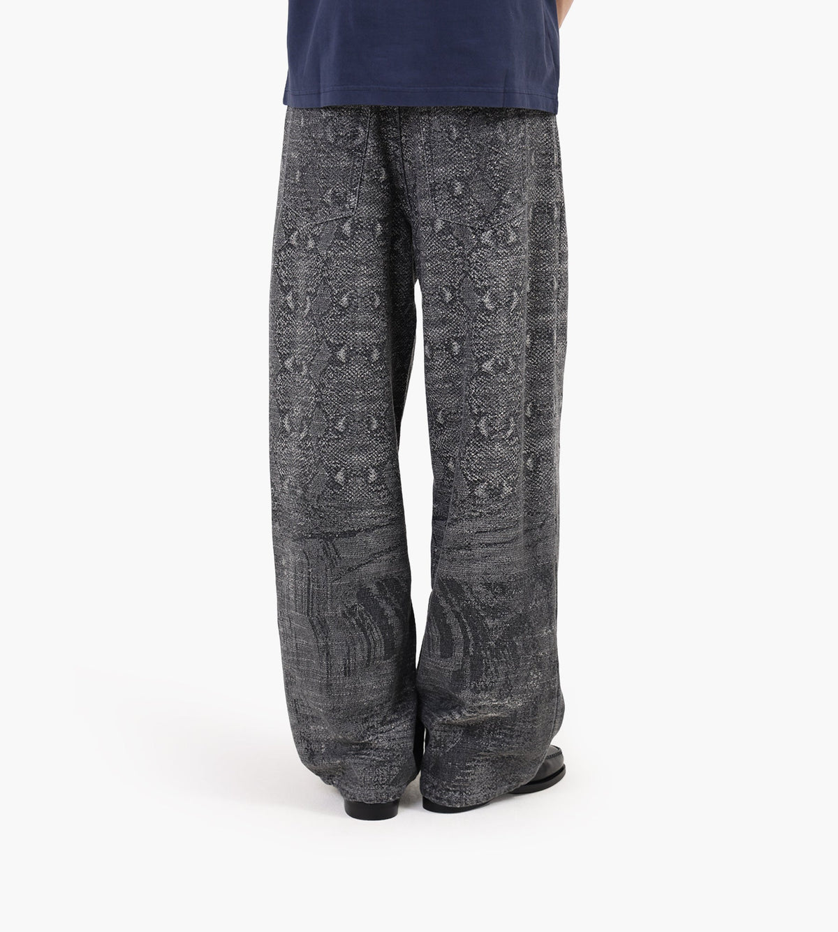 Daily Paper Denim Snake Oversized Jeans Denim