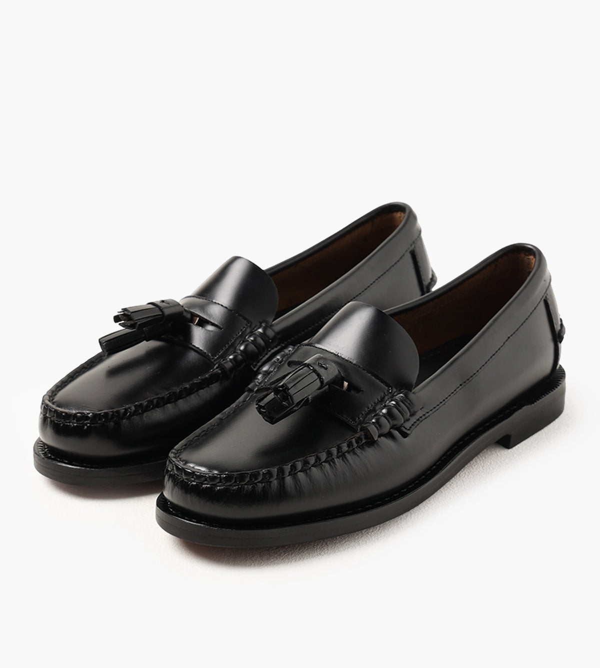 Sebago Classic Dan Multi Tassel Woman Black Multicolor