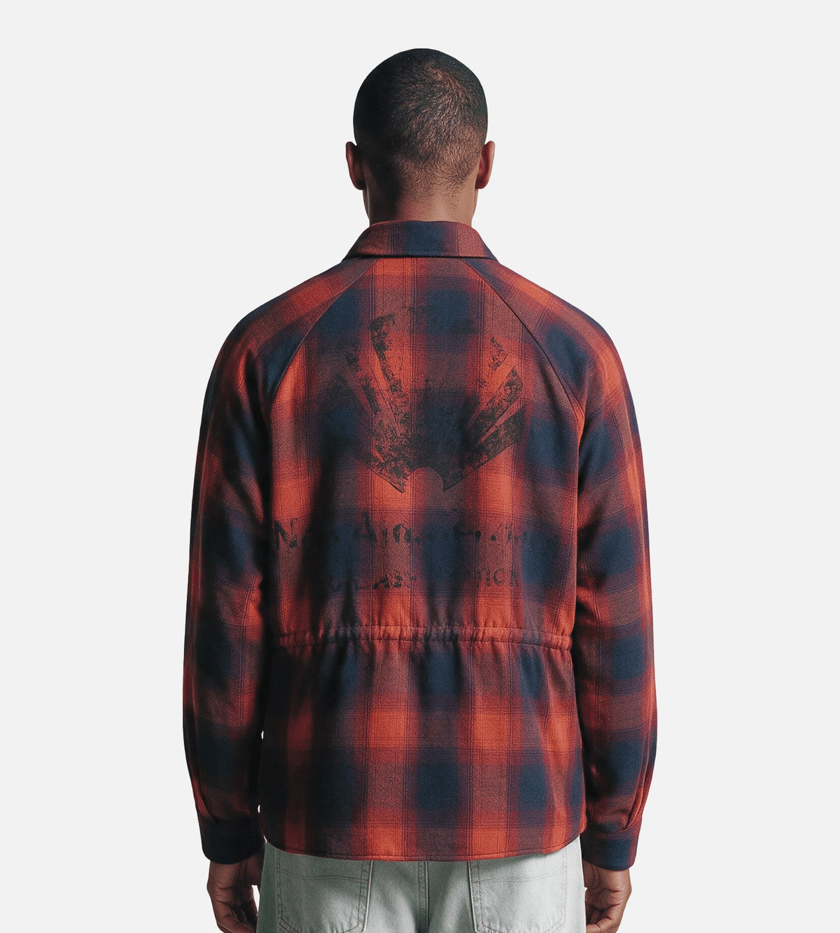 New Amsterdam Surf Association Flanel Overshirt Blue Red Check