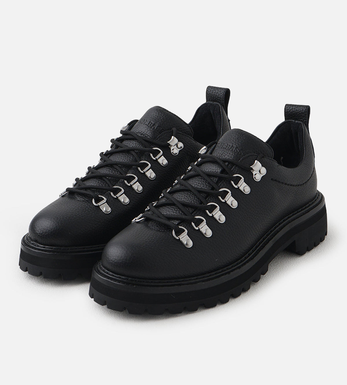 G.H. Bass Mason Hiker Lo Black Textured Lthr