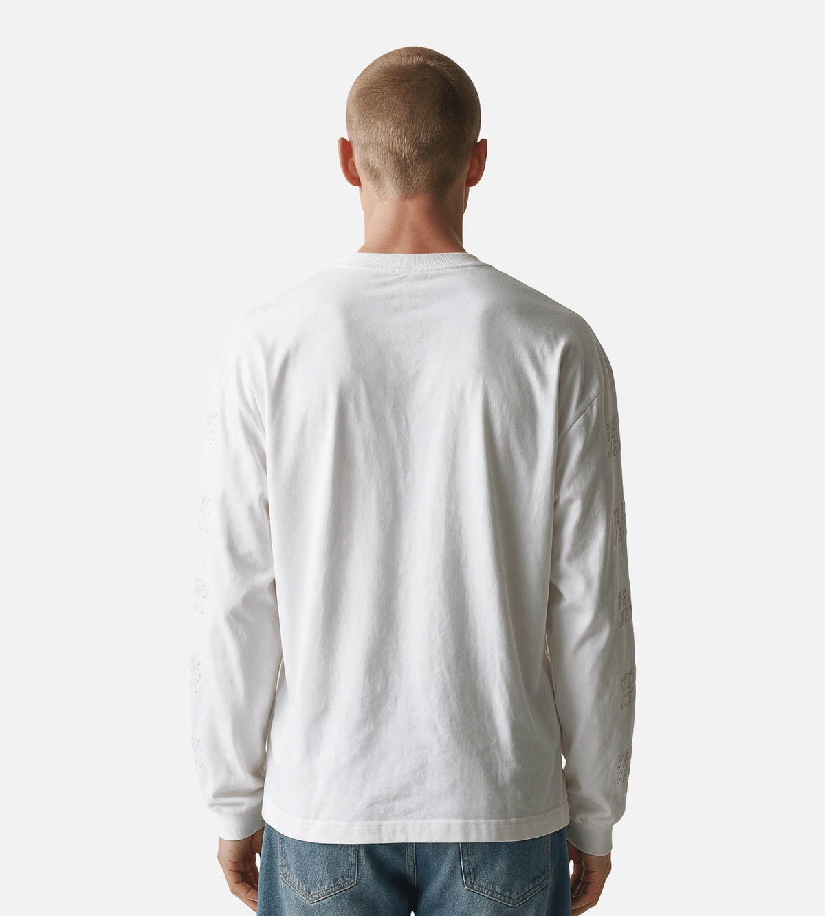Tenue Brad Longsleeve Vintage White Print