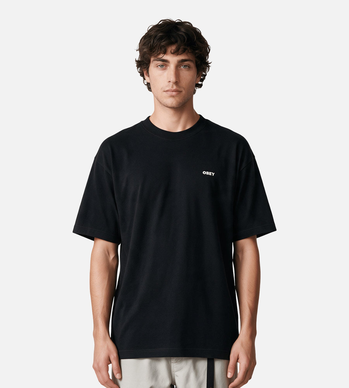 Obey Quarter Eye Icon Tee Black