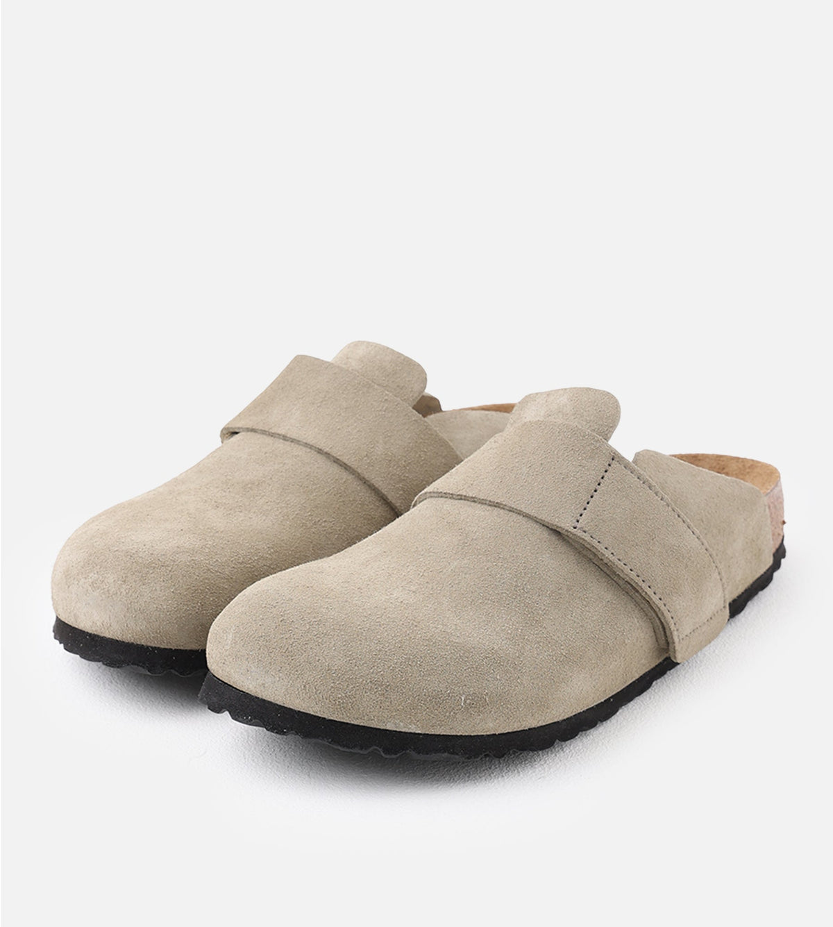 Birkenstock Loma Suede Leather Faded Khaki