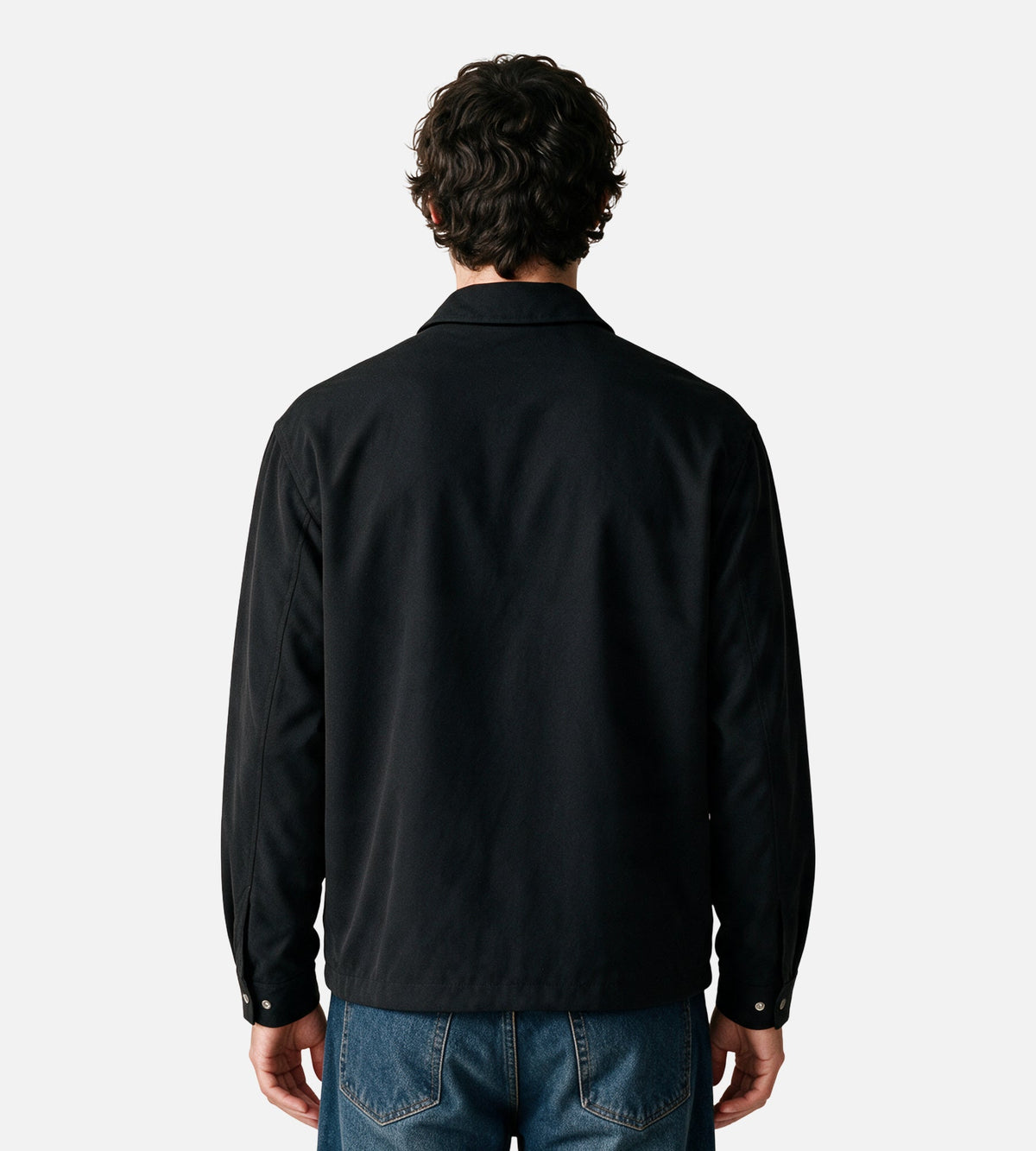 New Amsterdam Surf Association F26 Zip Up Shirt Black
