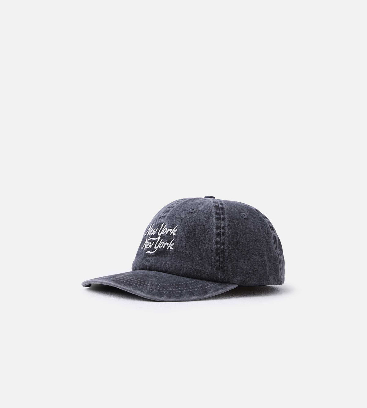 Corridor Washed Script Cap Black