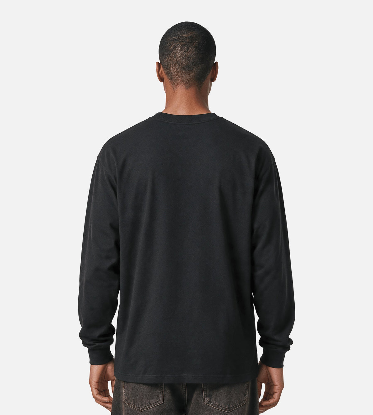 Carhartt WIP Blackletter Longsleeve Black