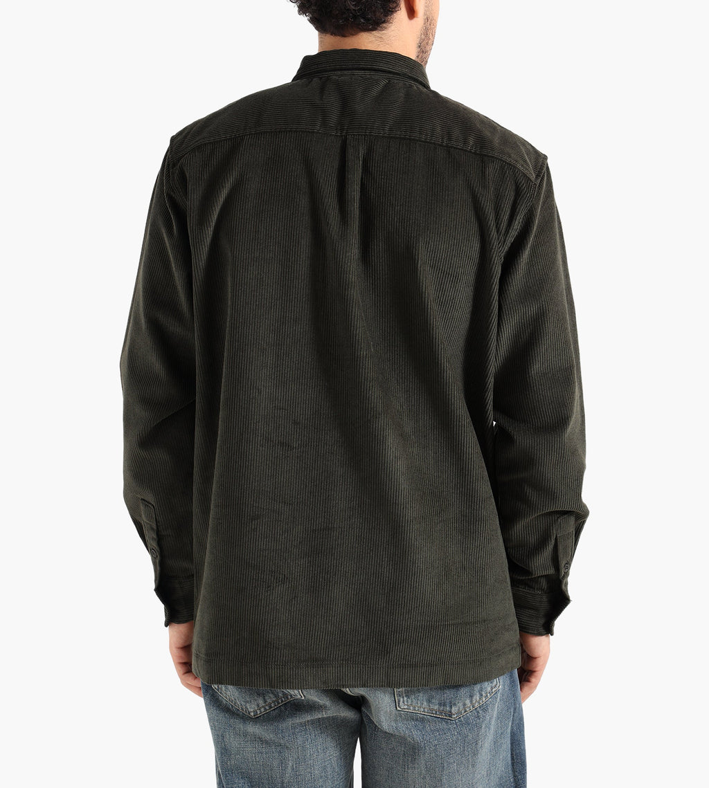 Baskèts Corduroy Shirt Moss Green
