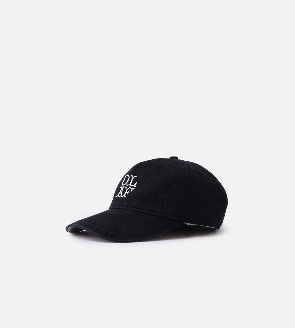 OLAF Washed Western Logo Cap Black