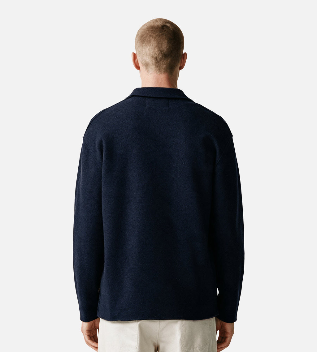 NN.07 Jonas 6398 Overshirt Navy Blue