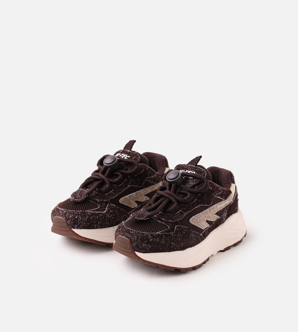 Hi-Tec HTS KIDS SHADOW LACE FS Chocolate Plum Sepia Tint Pear