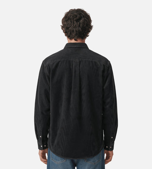 Carhartt WIP Long Sleeve Madison Cord Shirt Soot