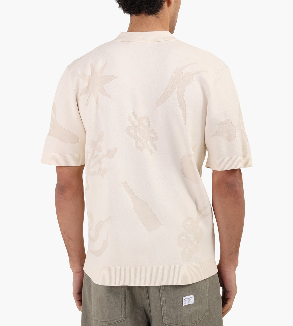 Filling Pieces Knit Shirt Breaking Bread Antique White
