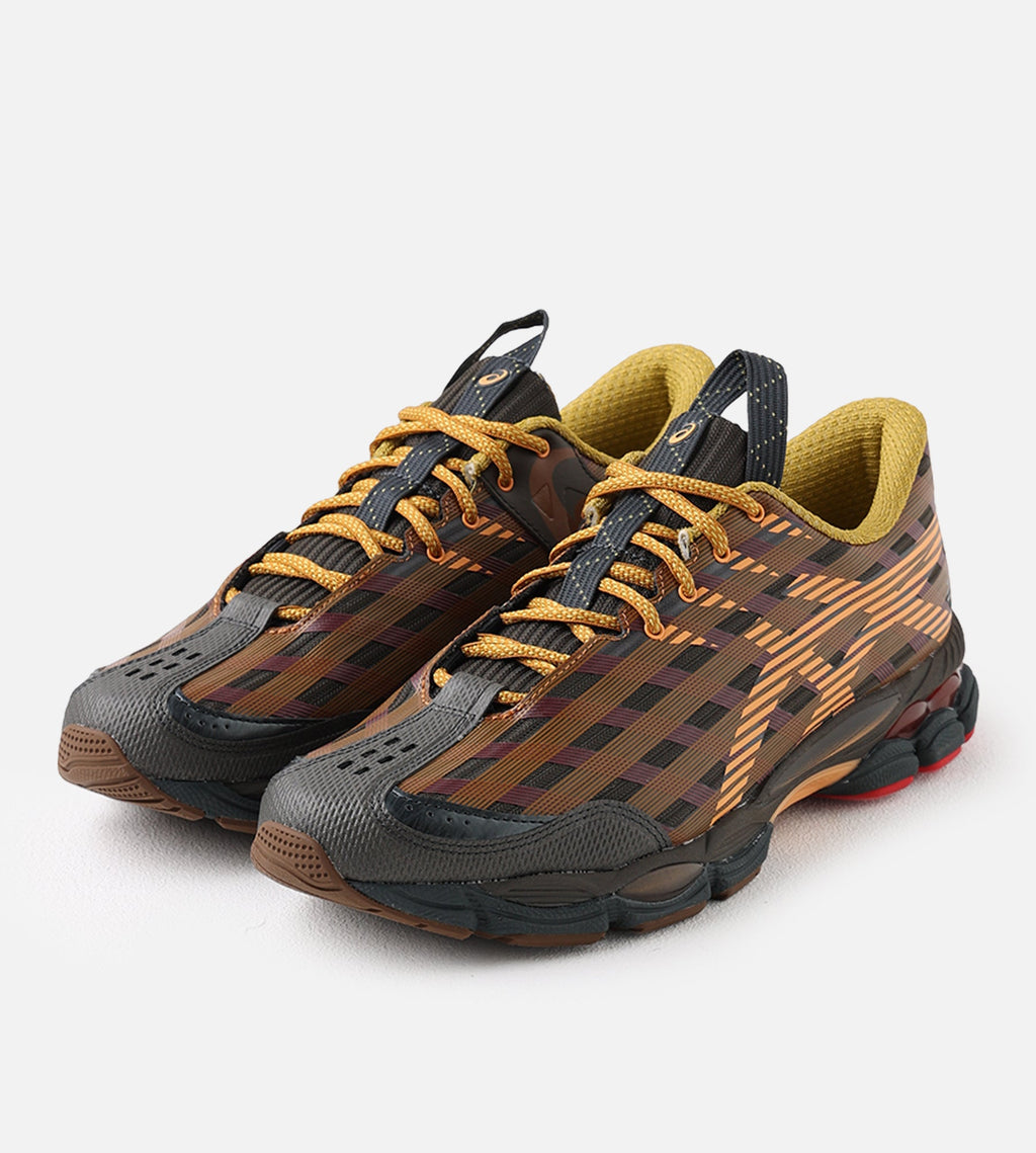 Asics Kiko Curation US8-S Gel-SJ33 Black Coffee Orange Lily