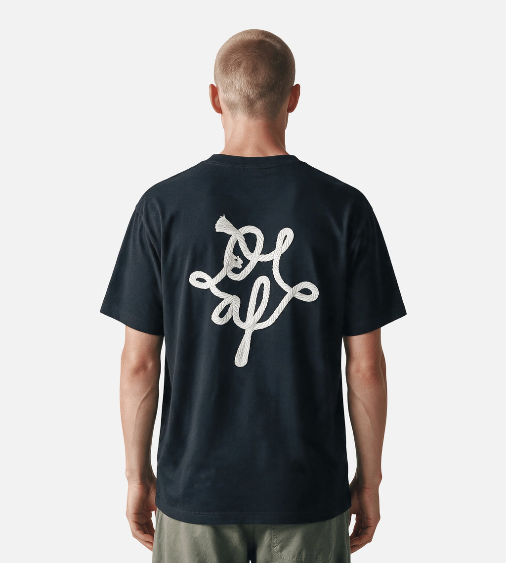 OLAF Lasso Monogram Tee Black